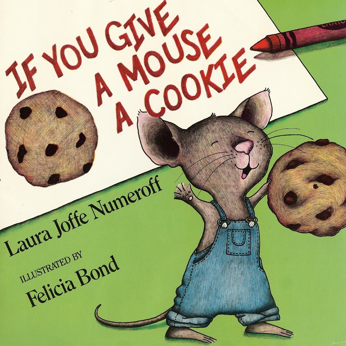If You Give A Mouse A Cookie (01),绘本,绘本故事,绘本阅读,故事书,童书,图画书,课外阅读